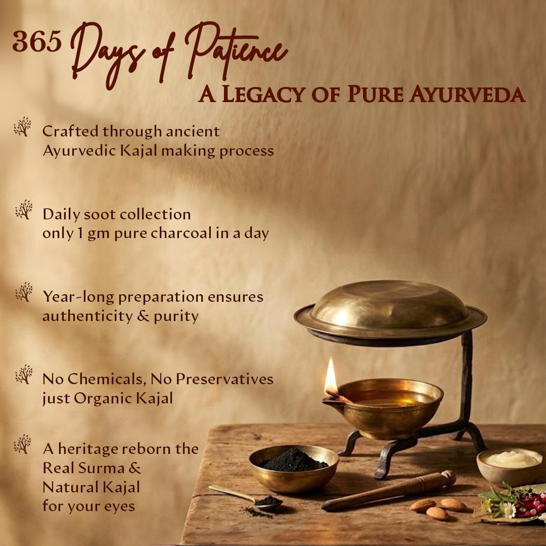 Ayurvedic black kajal