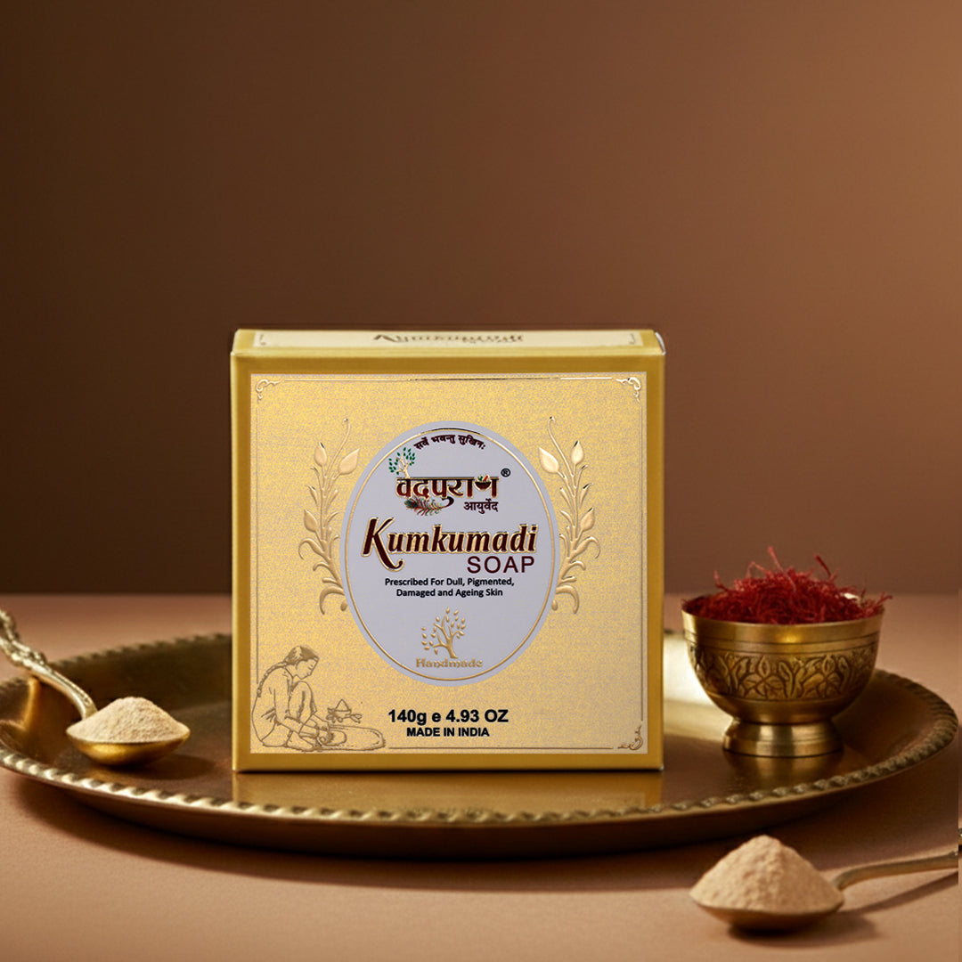 Kumkumadi Soap for Face & Body – Skin Brightening & Pigmentation