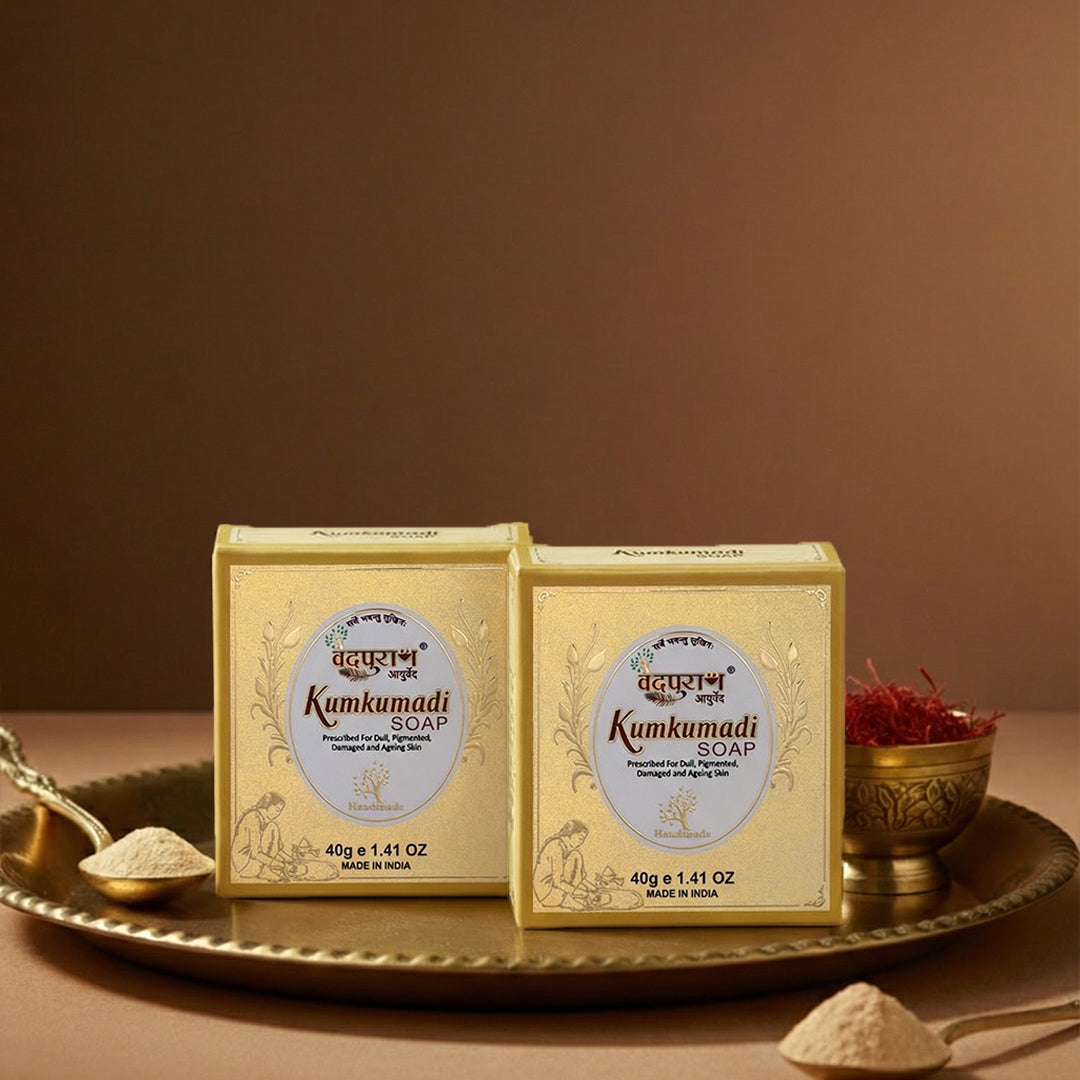 Kumkumadi Soap for Face & Body – Skin Brightening & Pigmentation