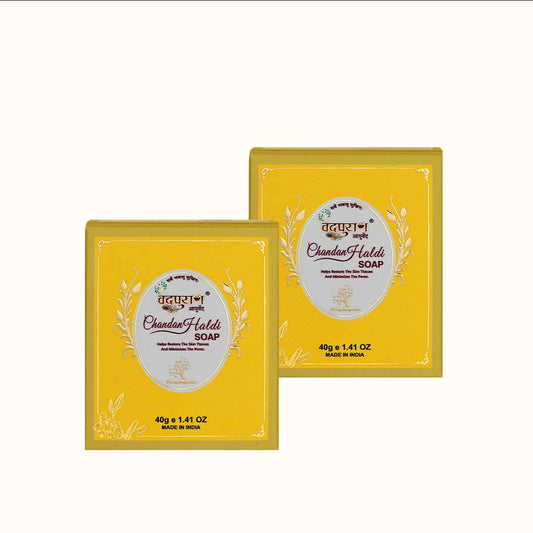 Chandan Haldi Soap – Ayurvedic Ubtan Bar