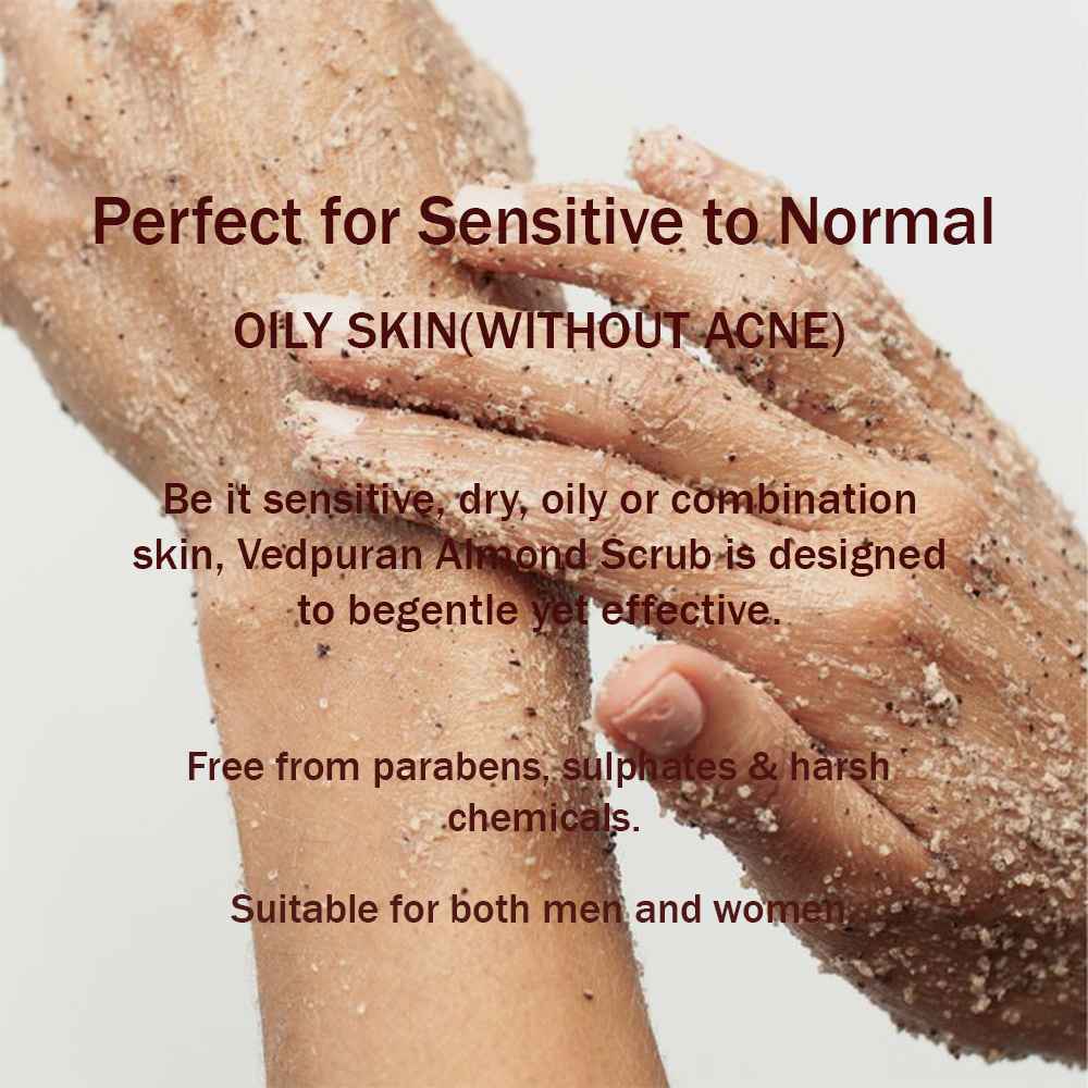 Almond Face & Body Scrubber