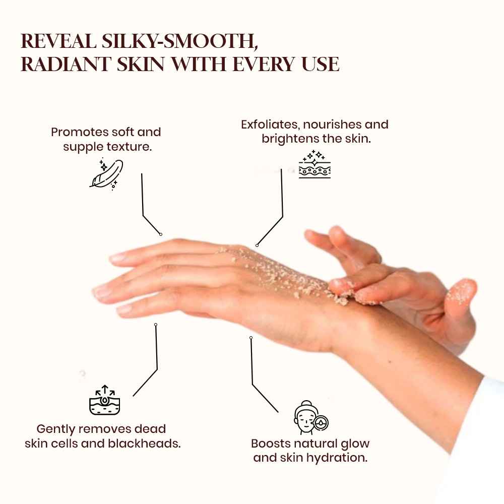 Almond Face & Body Scrubber