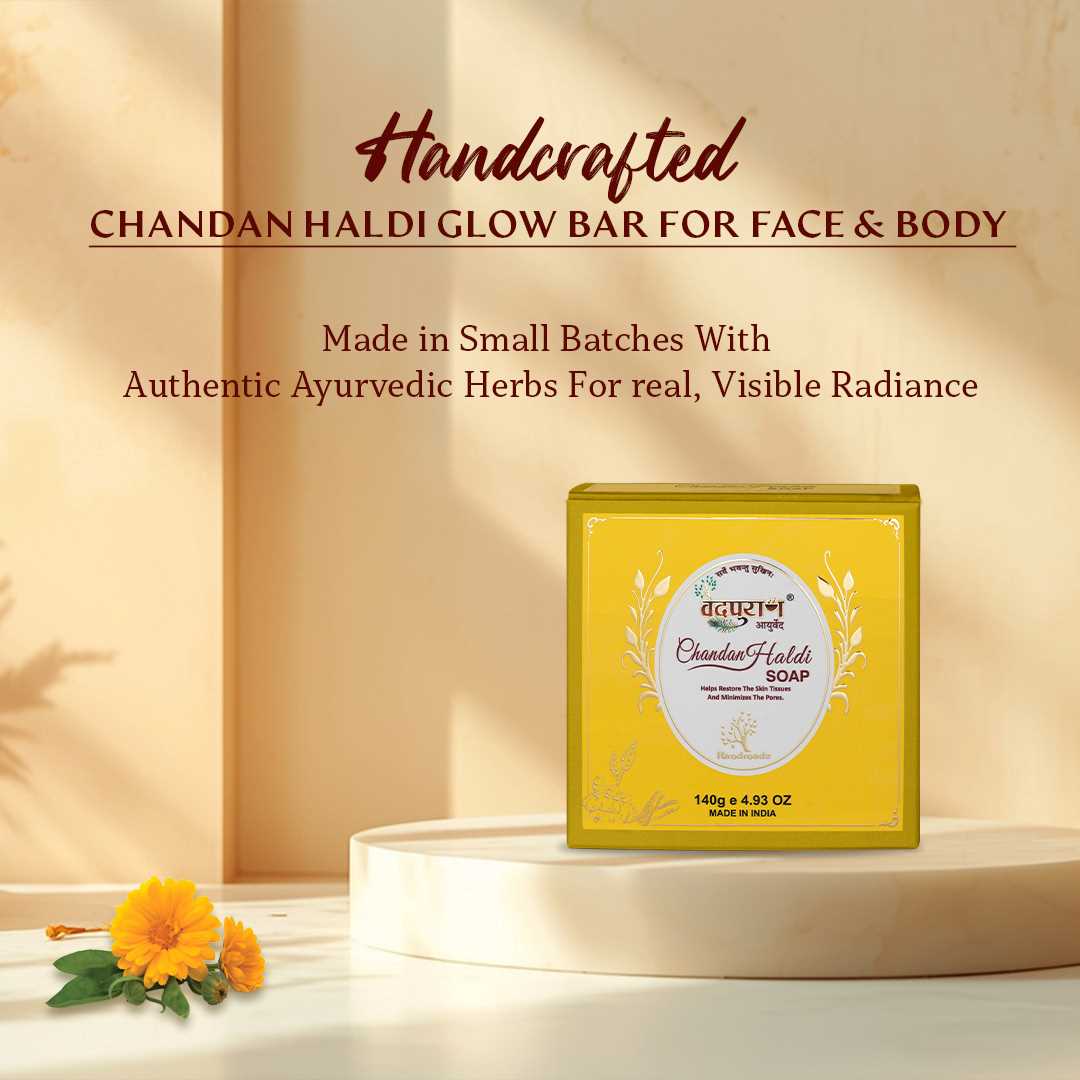 Chandan Haldi Soap – Ayurvedic Ubtan Bar