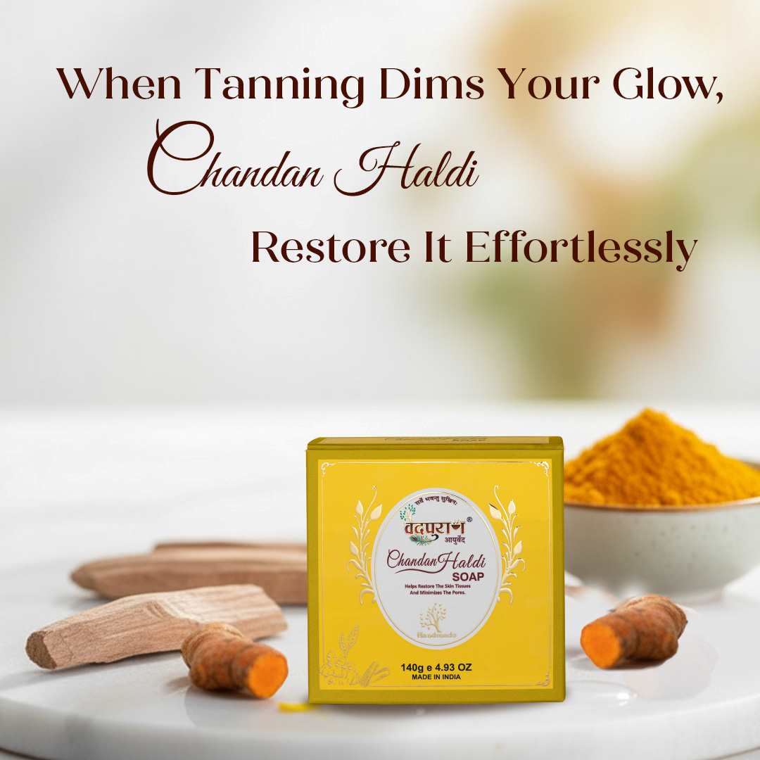 Chandan Haldi Soap – Ayurvedic Ubtan Bar