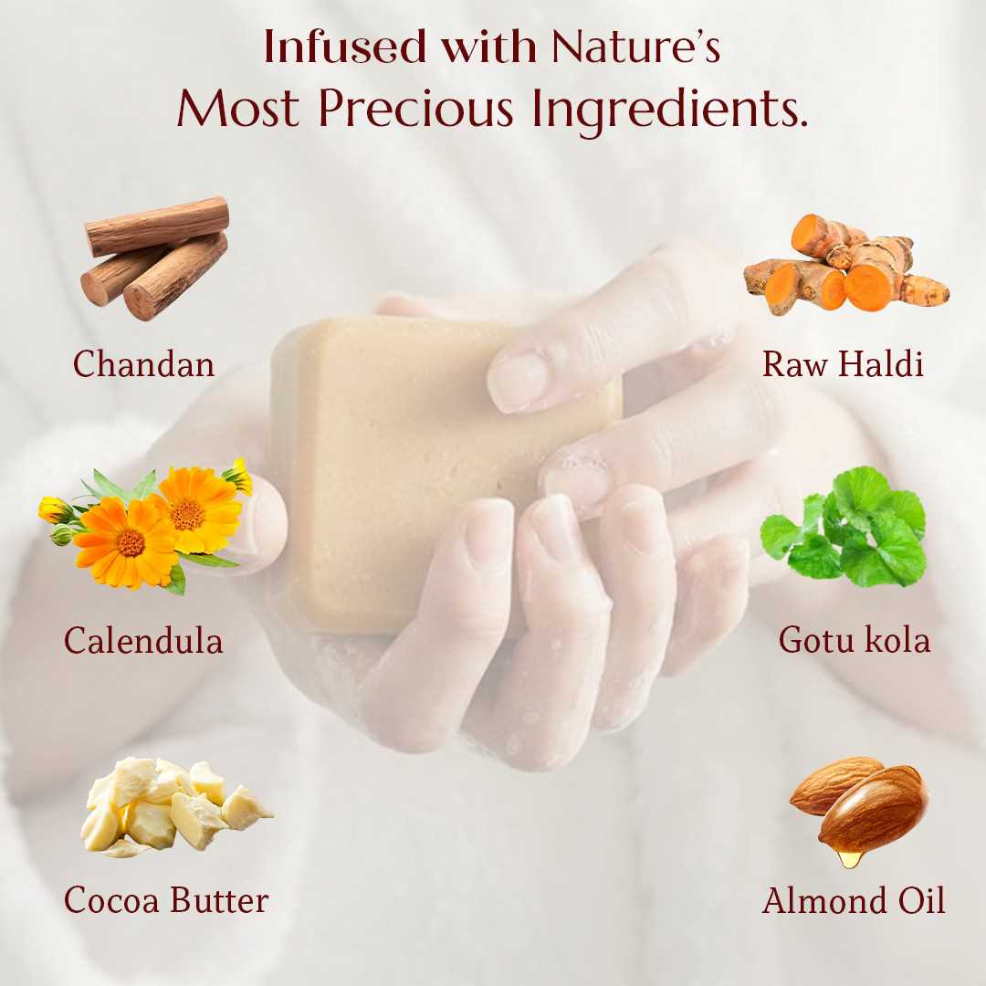Chandan Haldi Soap – Ayurvedic Ubtan Bar