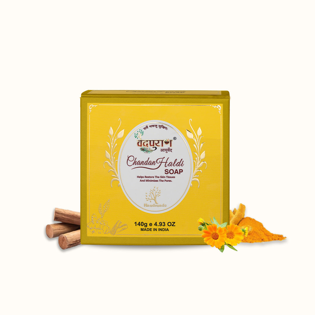 Chandan Haldi Soap – Ayurvedic Ubtan Bar