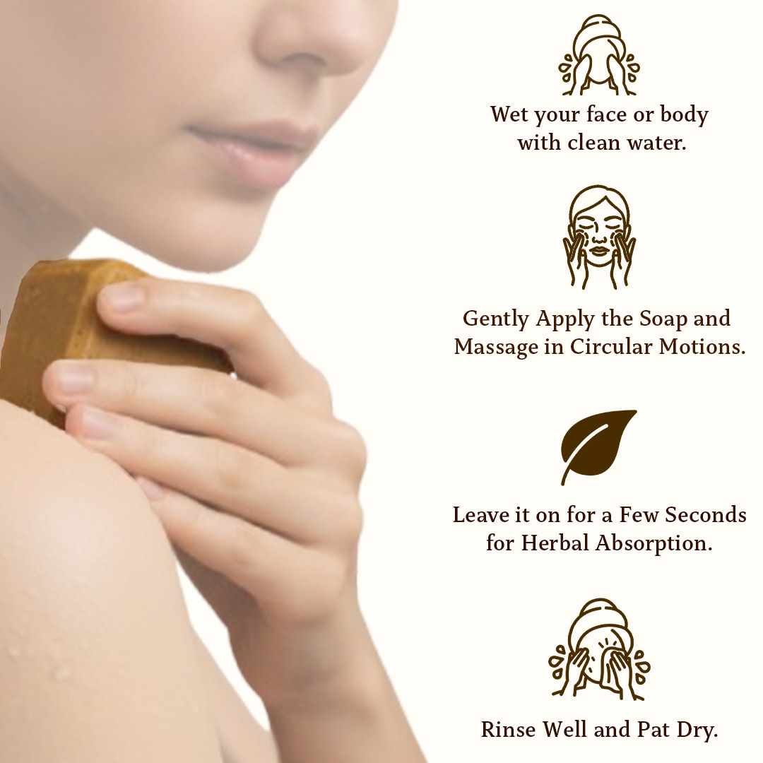 Chandan Haldi Soap – Ayurvedic Ubtan Bar