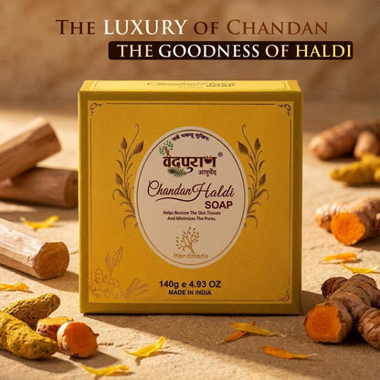 Chandan Haldi Soap – Ayurvedic Ubtan Bar