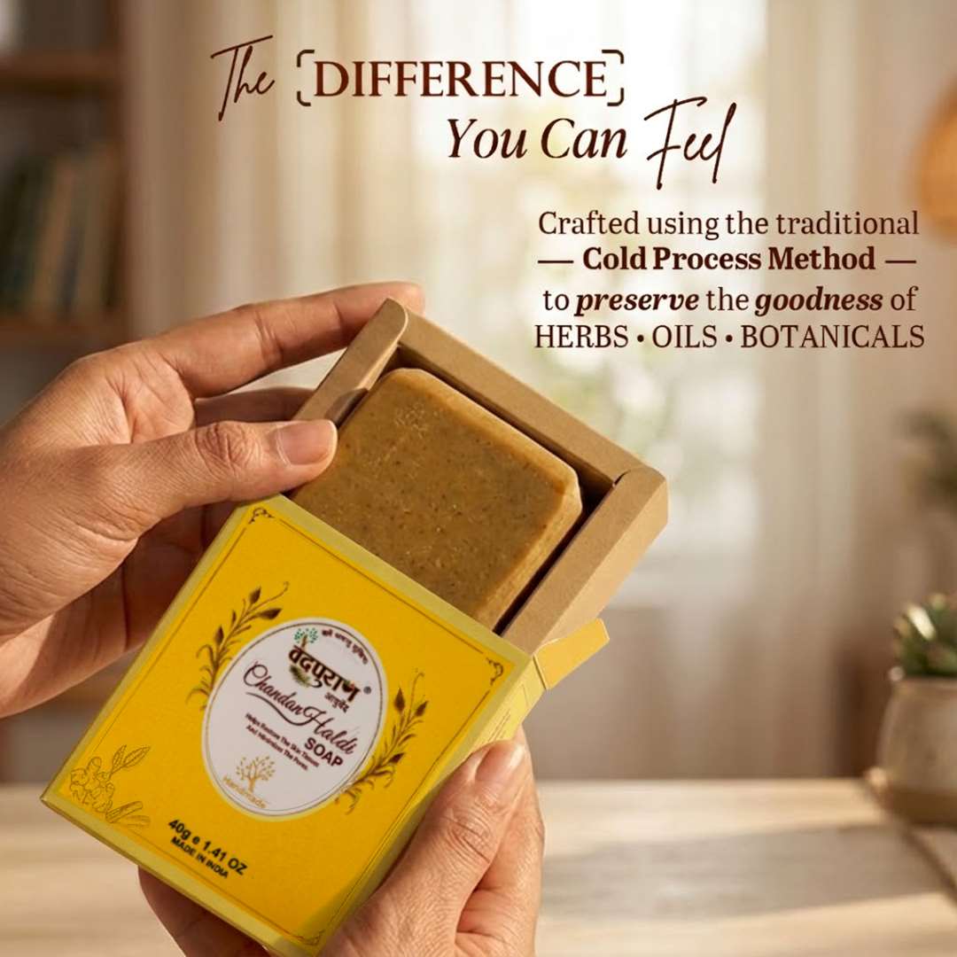 Chandan Haldi Soap – Ayurvedic Ubtan Bar