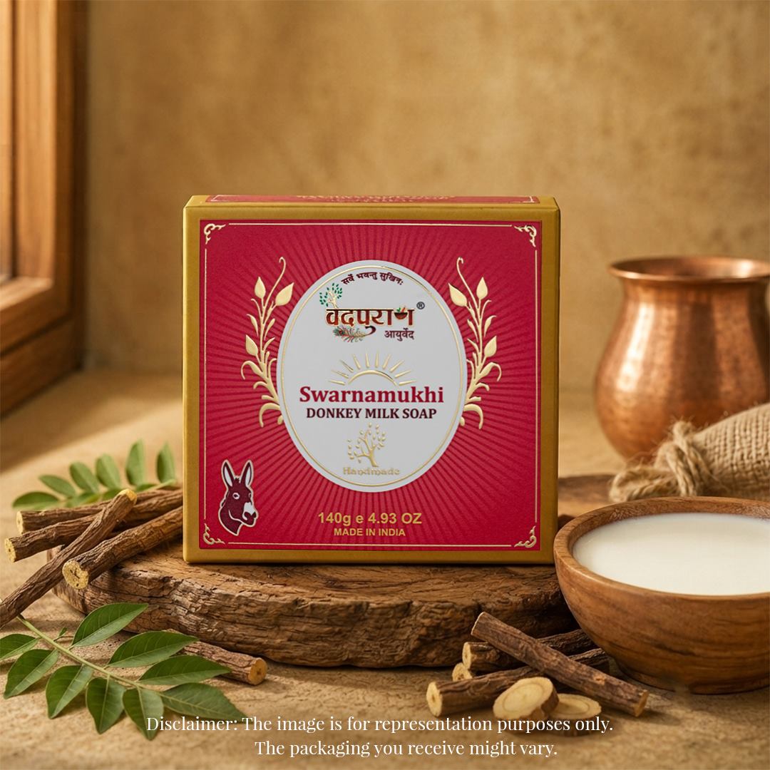 Natural Swarnmukhi Donkey Milk Soap handmade cleansing bar