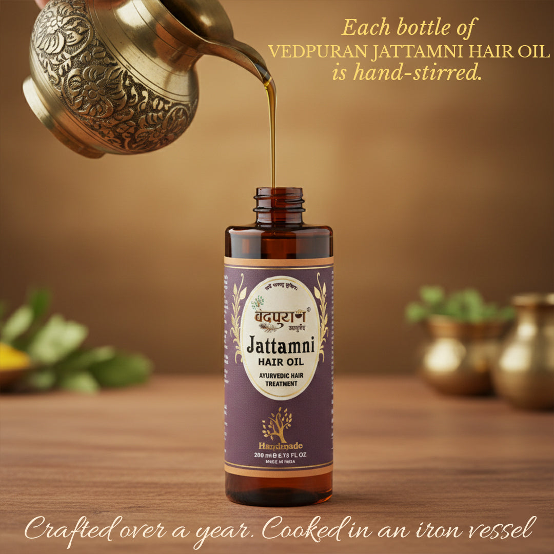 Jattamni Hair Oil – Ayurvedic Oil for Hair Fall & Growth