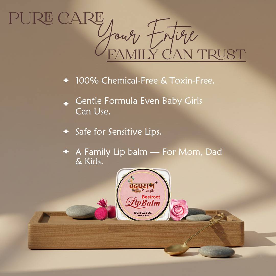 Beetroot Lip Balm – Natural & Tinted