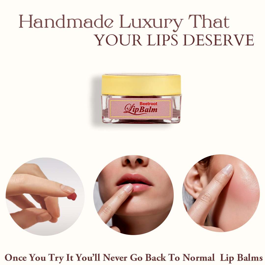 Beetroot Lip Balm – Natural & Tinted