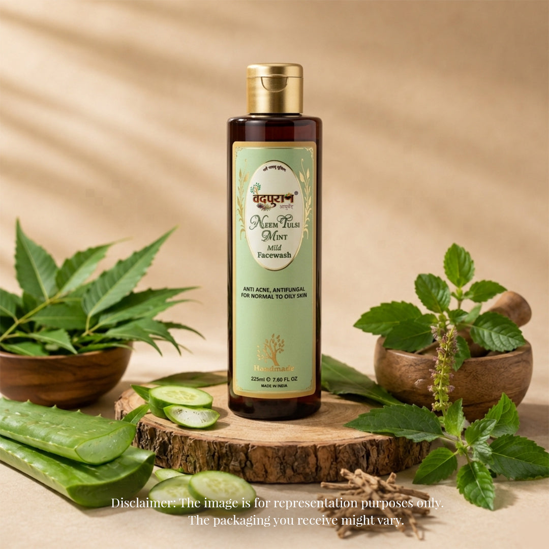 Neem Tulsi Face Wash | For Acne, Pimples & Oily Skin