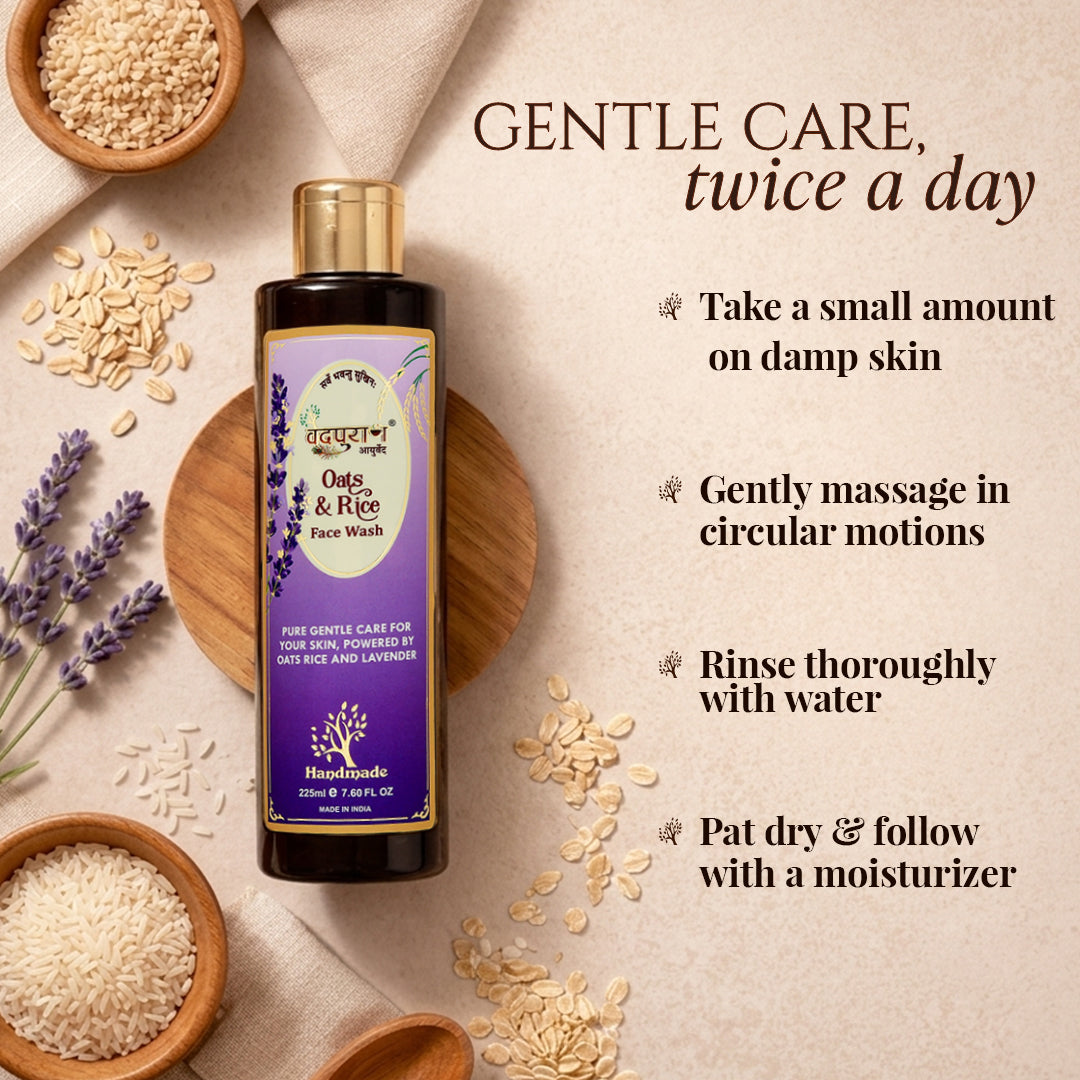 Oats & Rice Face Wash