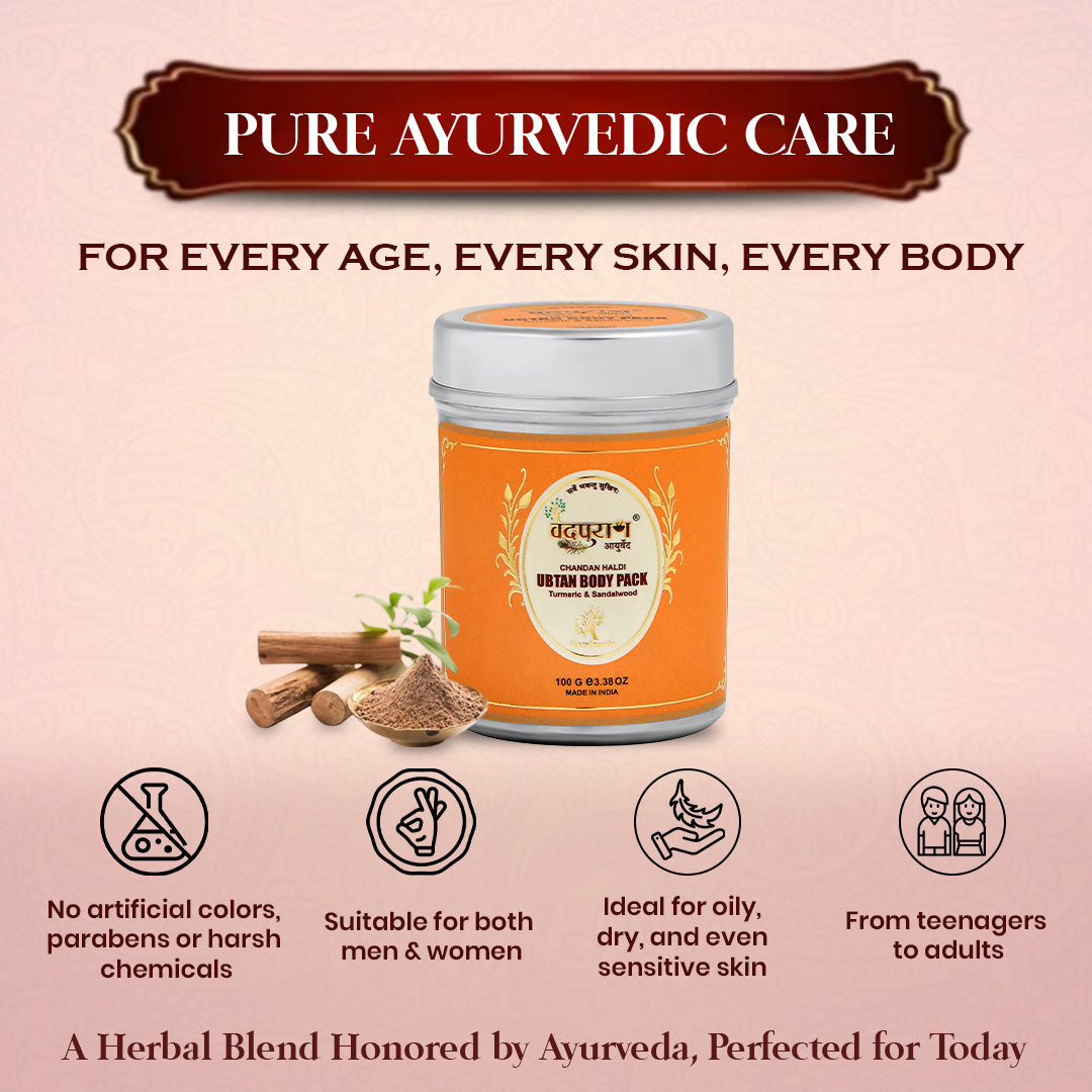 Chandan Haldi Ubtan Body Pack