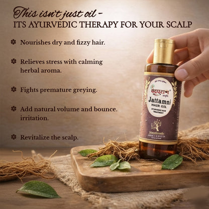 Jattamni Hair Oil – Ayurvedic Oil for Hair Fall & Growth