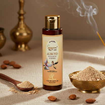 Almond Face & Body Scrubber