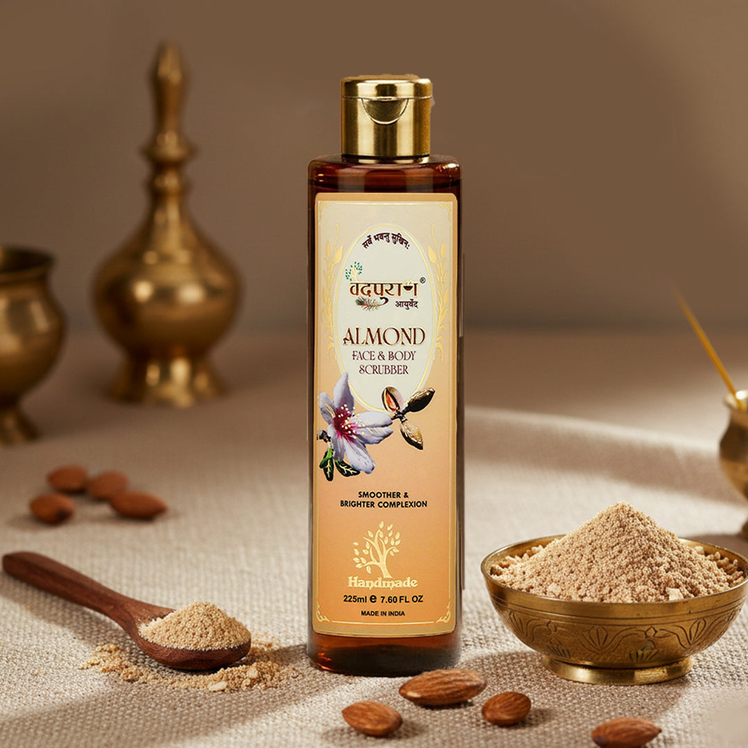 Almond Face & Body Scrubber