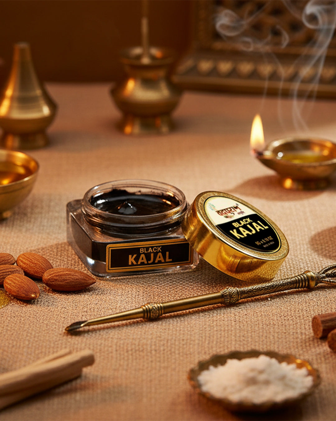 Black Kajal – Ayurvedic | Handmade & Natural