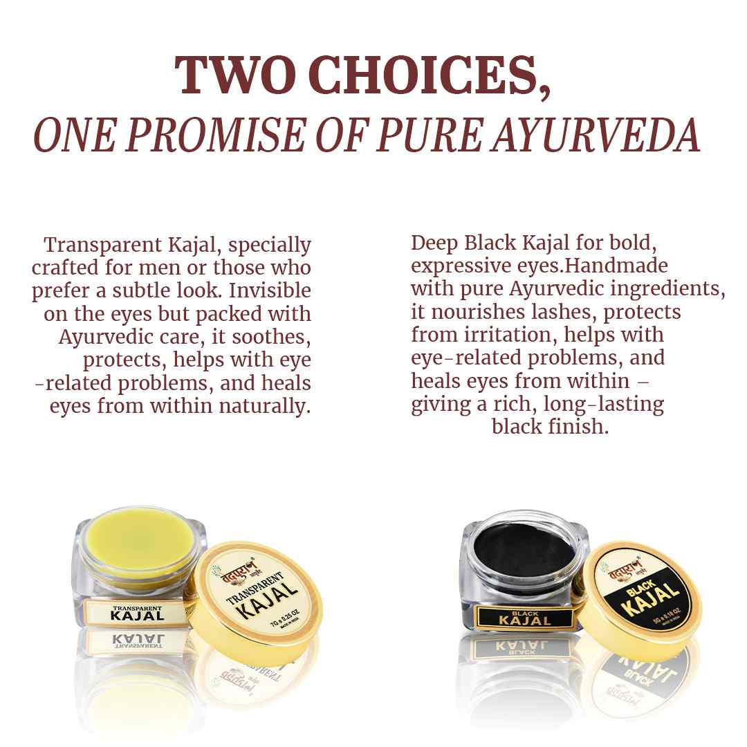 Ayurvedic Black Kajal – Handmade & Natural