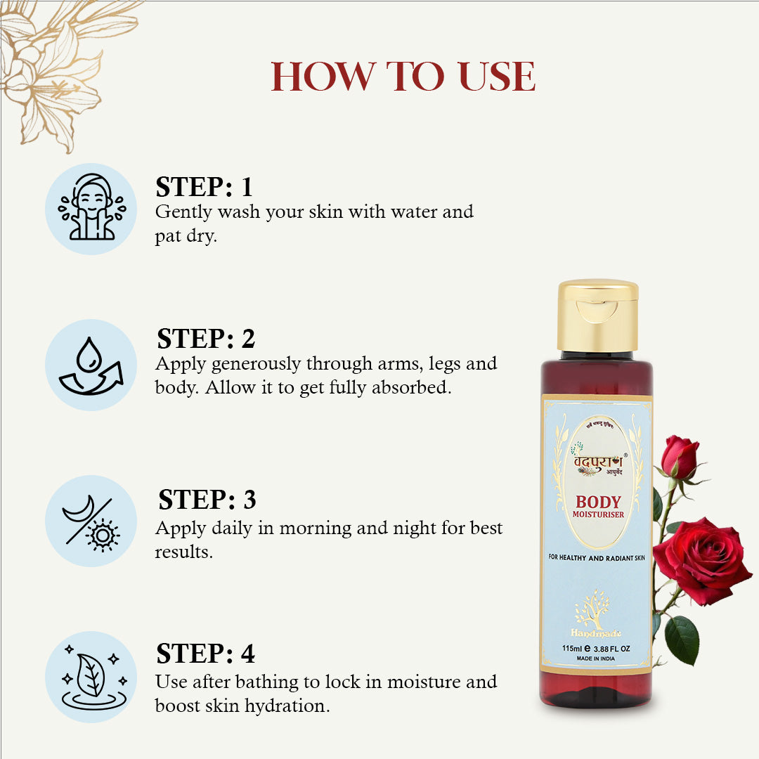 Body Moisturiser For Healthy And Radiant Skin
