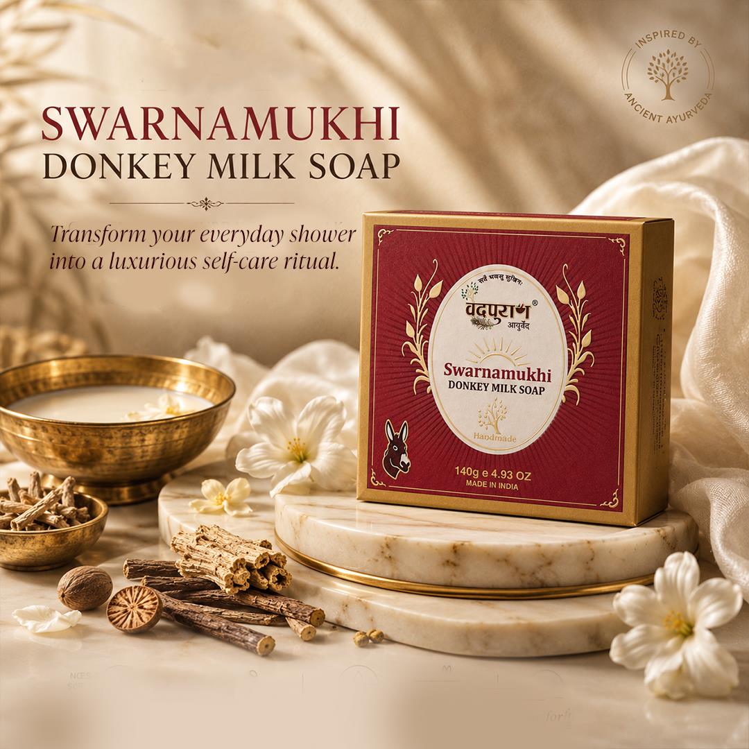 Natural Donkey Milk Soap by Vedpuran Ayurveda