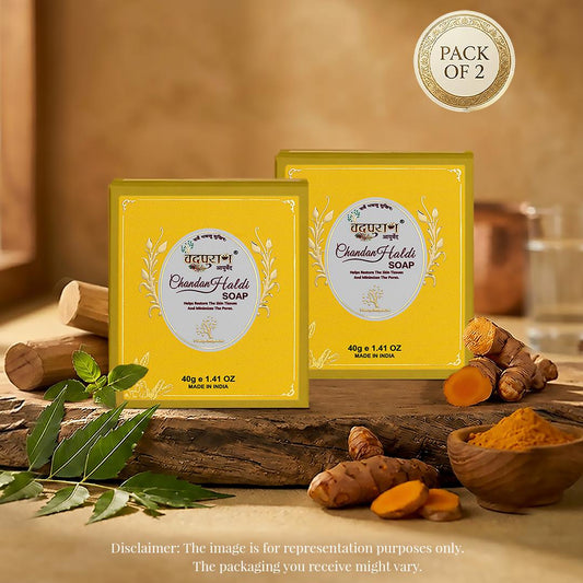 Chandan Haldi Soap – Ayurvedic Ubtan Bar