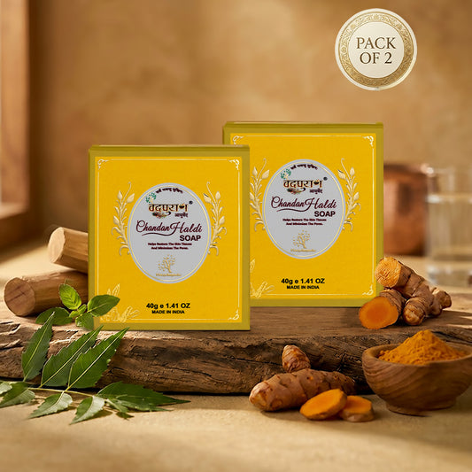 Chandan Haldi Soap – Ayurvedic Ubtan Bar