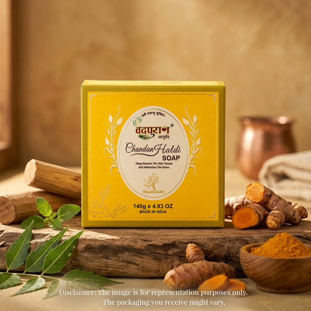 Chandan Haldi Soap – Ayurvedic Ubtan Bar