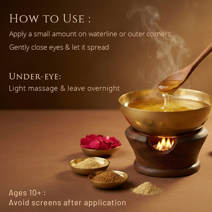 Transparent Kajal - Handmade & Ayurvedic