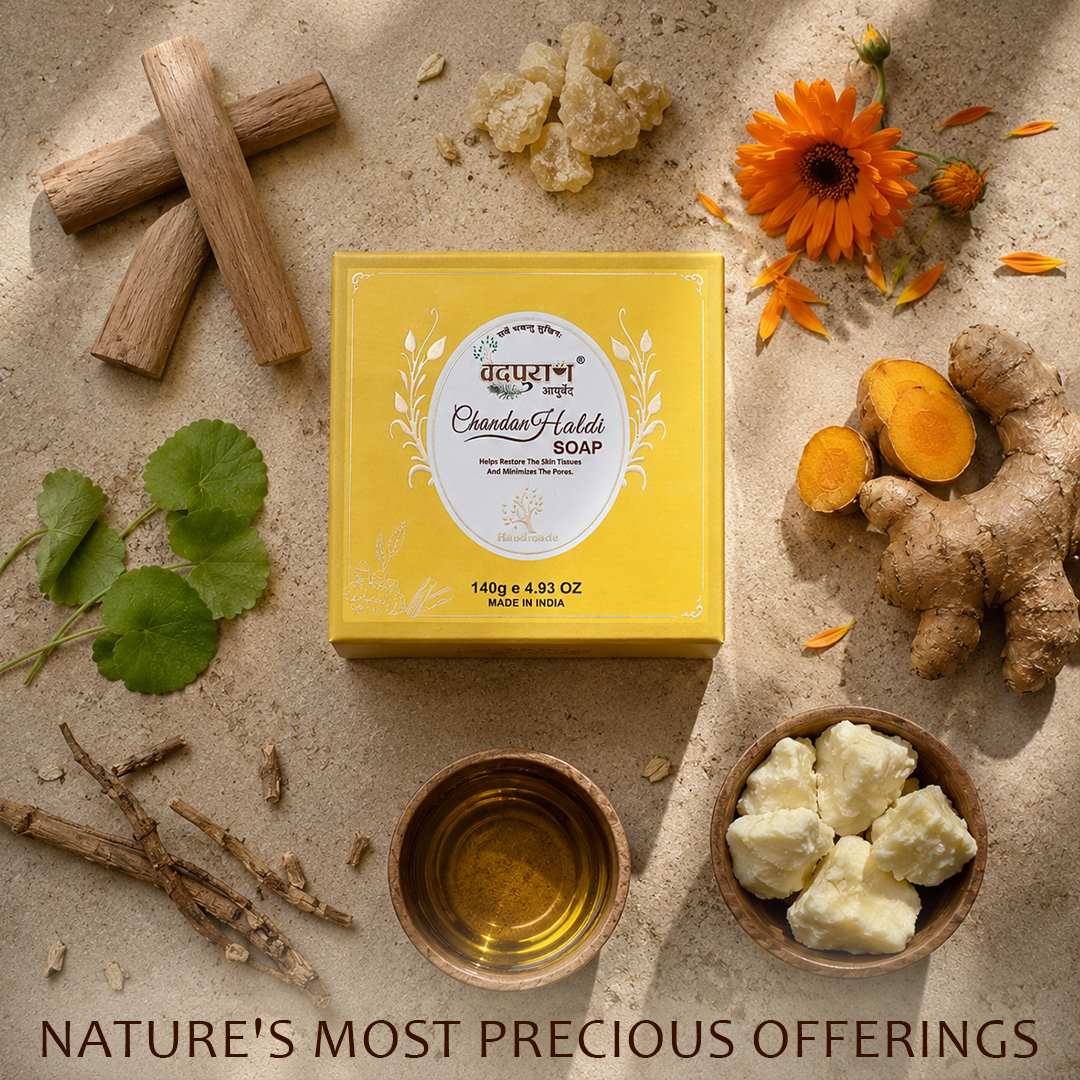 Chandan Haldi Soap – Ayurvedic Ubtan Bar