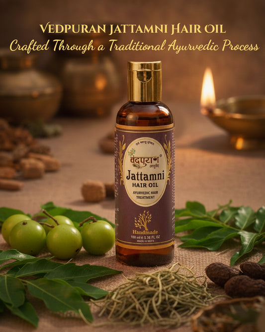 Jattamni Hair Oil – Ayurvedic Oil for Hair Fall & Growth