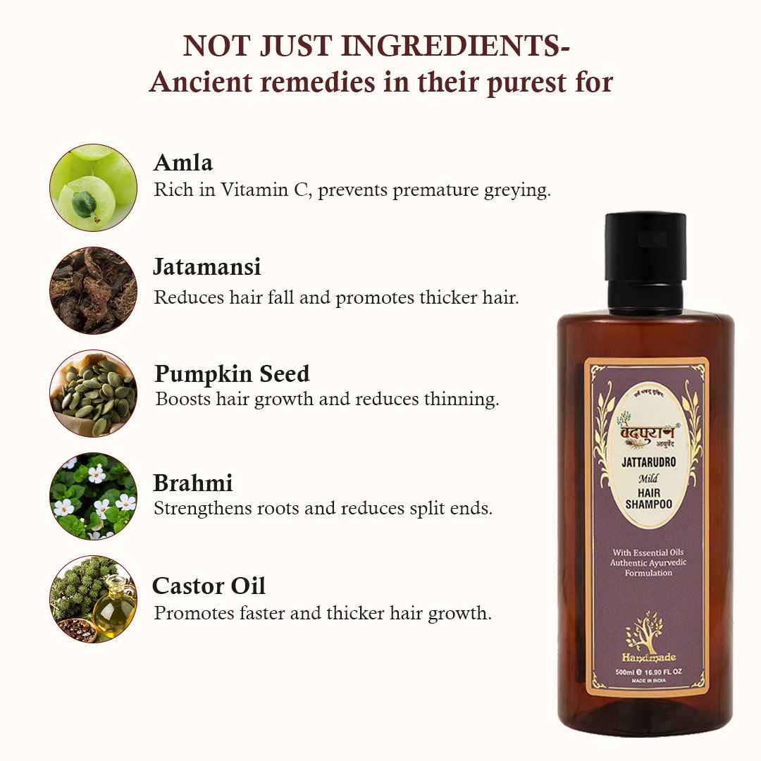 Jattarudro Mild Hair Shampoo