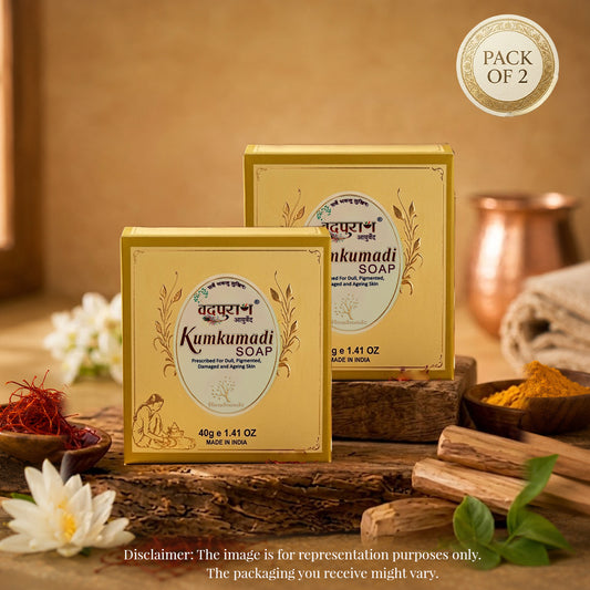 Kumkumadi Soap for Face & Body – Skin Brightening & Pigmentation