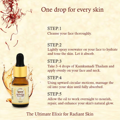 Kumkumadi Thailam | Night Beauty Face Oil