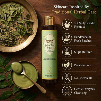 Neem Tulsi Face Wash | For Acne, Pimples & Oily Skin