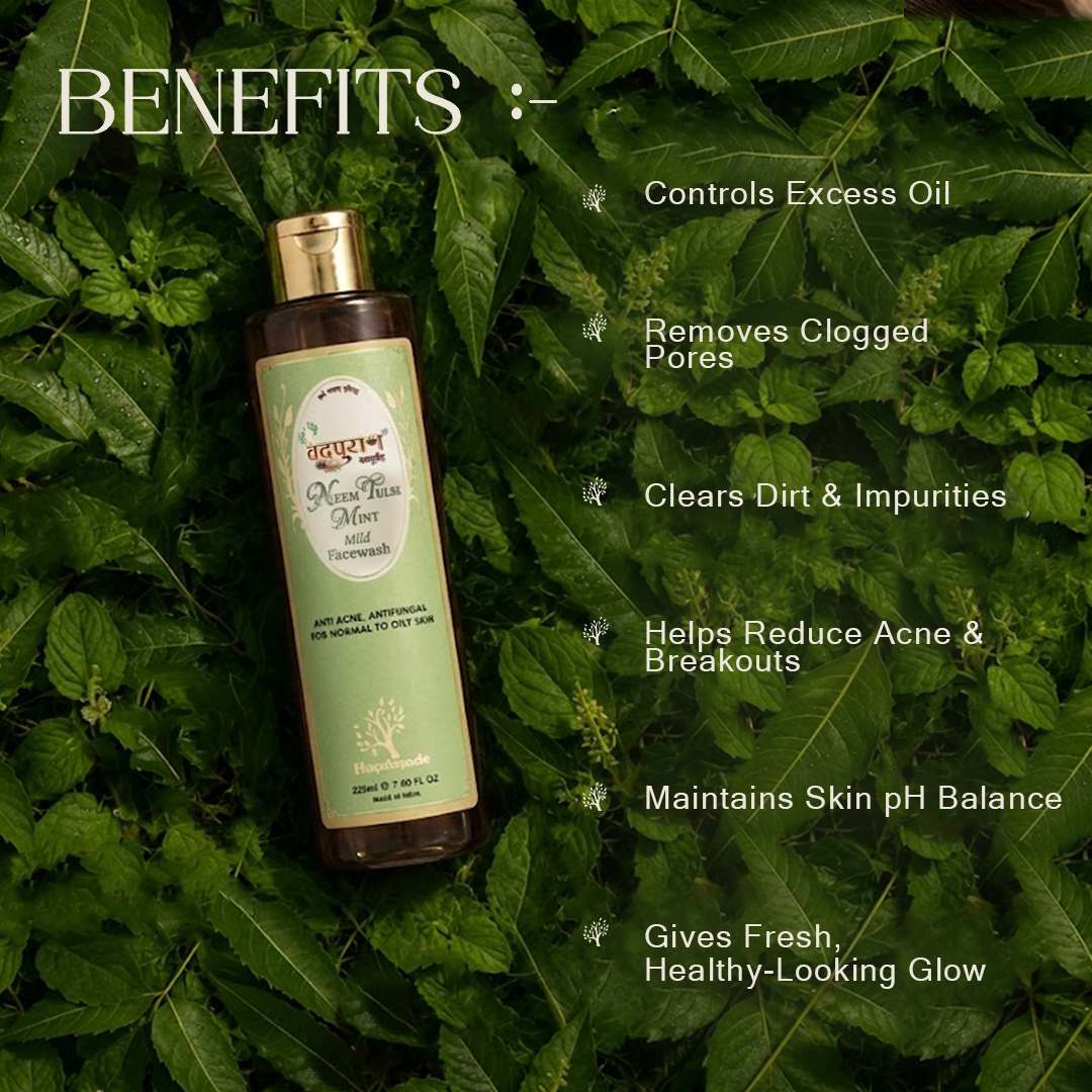 Neem Tulsi Face Wash | For Acne, Pimples & Oily Skin