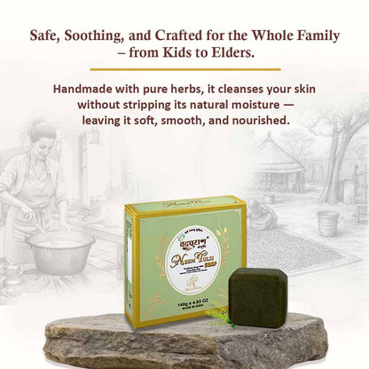 Neem Tulsi Soap | Ayurvedic Anti Acne Soap for Face & Body