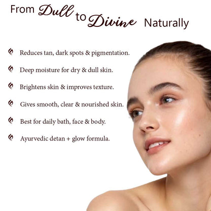 Potato Rice Soap – Ayurvedic Tan Removal & Skin Brightening Soap