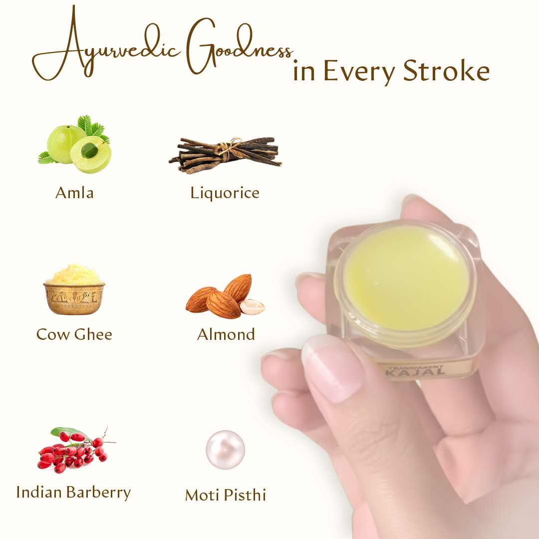 Transparent Kajal | Handmade & Chemical-Free