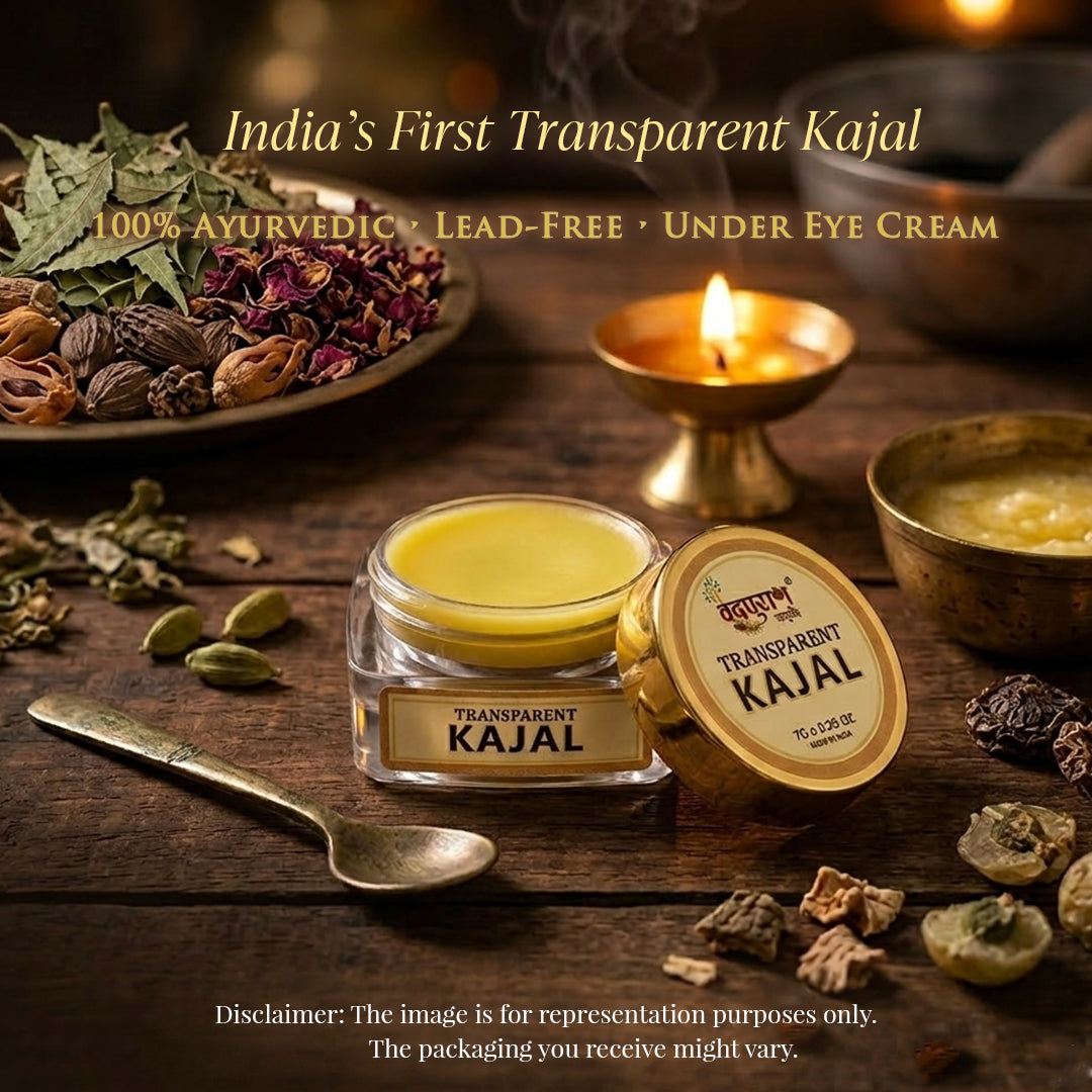 Transparent Ayurvedic Kajal for Sensitive Eyes
